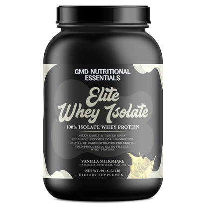 2lb Elite isolate whey vanilla